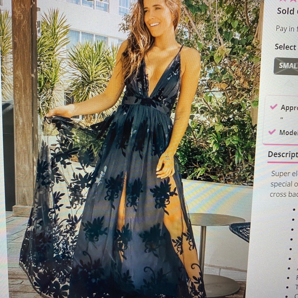 Lace Maxi Dress